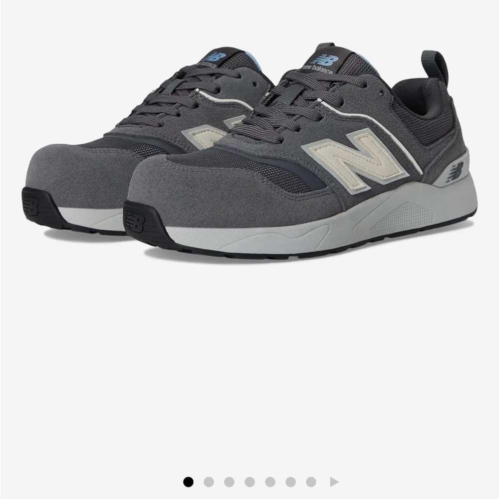 New Balance Women’s Charcoal and Cream Work & Safety Composite Toe Sneakers